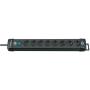 Brennenstuhl Power Distribution Unit 8 Sockets 3m Black
