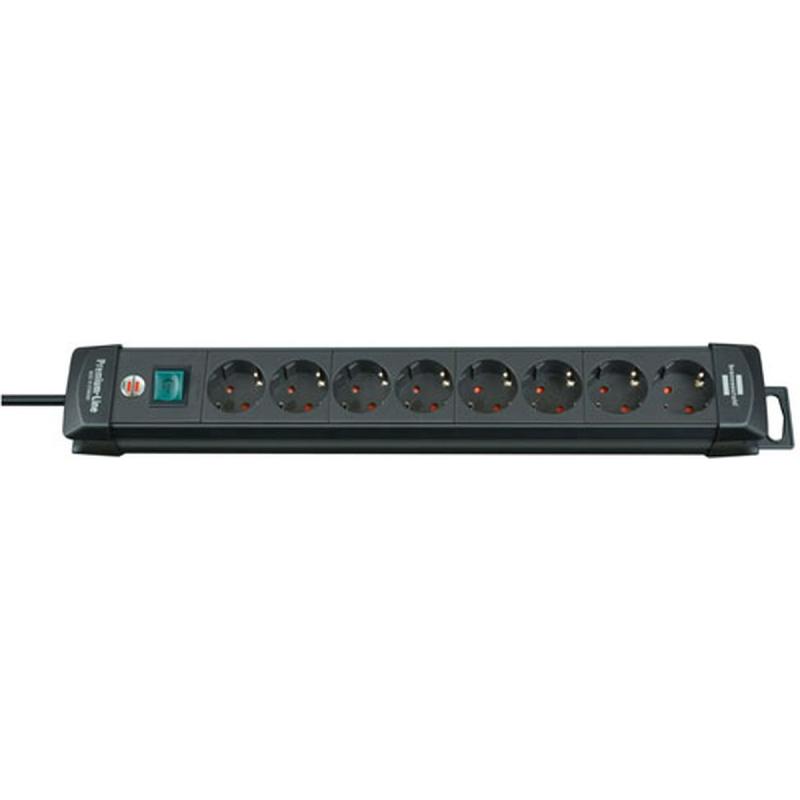 Brennenstuhl Power Distribution Unit 8 Sockets 3m Black