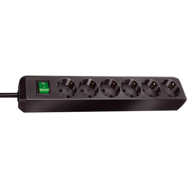 Brennenstuhl Eco-Line Power Distribution Unit 6 Sockets