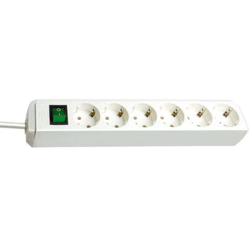 Brennenstuhl Eco-Line Power Distribution Unit 6 Sockets