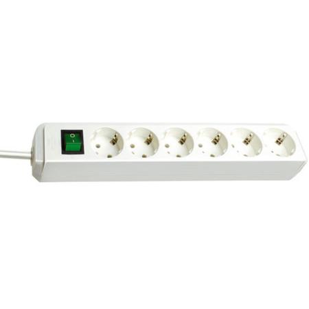 Brennenstuhl Eco-Line Power Distribution Unit 6 Sockets
