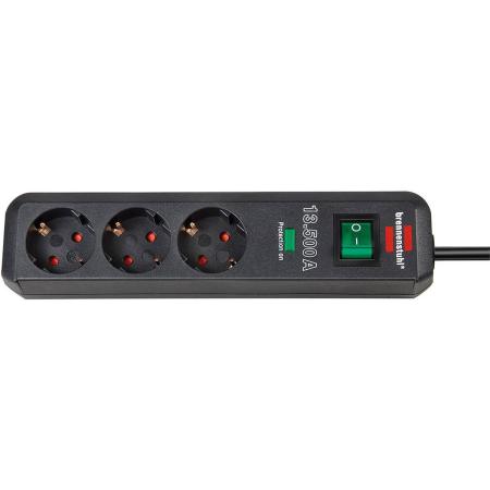 Brennenstuhl Eco-Line Power Distribution Unit 3 Sockets