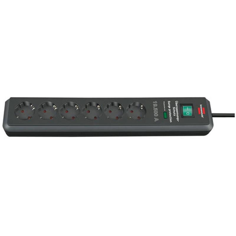 Brennenstuhl Secure-Tec Power Distribution Unit 6 Sockets