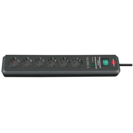 Brennenstuhl Secure-Tec Power Distribution Unit 6 Sockets