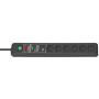 Brennenstuhl Secure-Tec Power Distribution Unit 6 Sockets