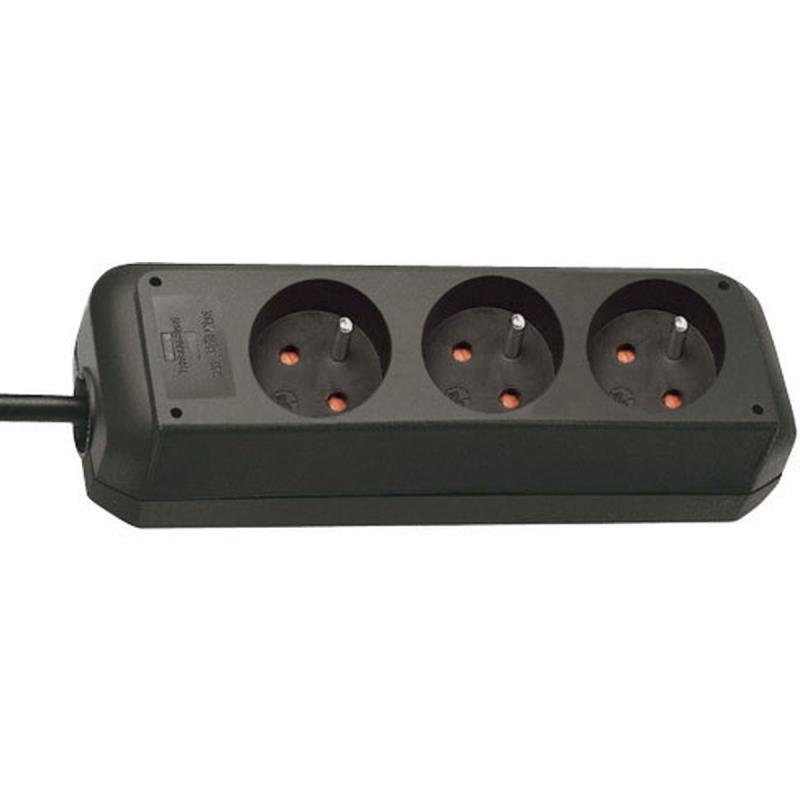 Brennenstuhl Eco-Line Power Distribution Unit 3 Sockets