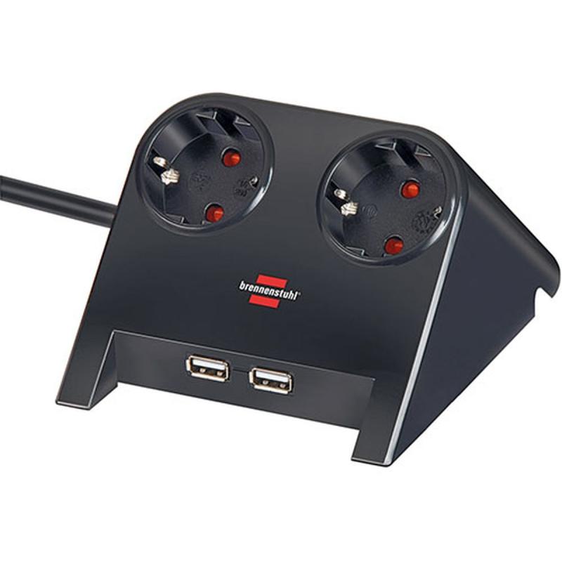 Brennenstuhl Desktop-Power Power Distribution Unit w/ USB