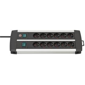 Brennenstuhl Premium Duo Alu-Line Power Distribution Unit