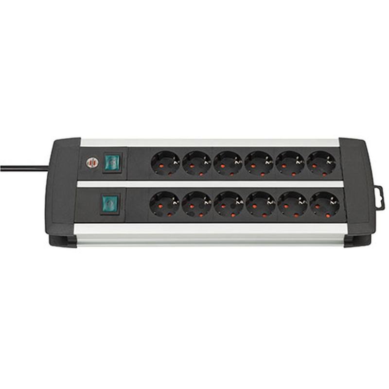 Brennenstuhl Premium Duo Alu-Line Power Distribution Unit
