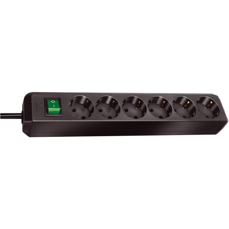 Brennenstuhl Eco-Line Power Distribution Unit 6 Sockets