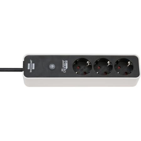 Brennenstuhl Smart Power Distribution Unit 3 Sockets 1.5m