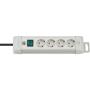 Brennenstuhl Power Distribution Unit 4 Sockets 1.8m Grey