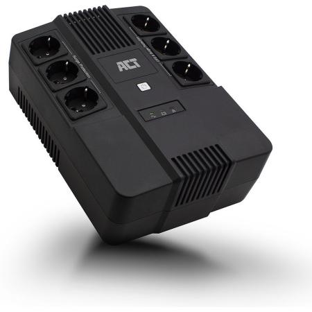 ACT Ups 600 VA 6X Type F Outlet 1X IEC C14 Input 230V Avr