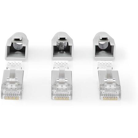Nedis RJ45-Connector RJ45 Pass Through Sturdy/Gesnoerd CAT6a