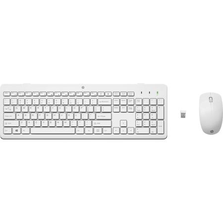 HP Acc: HP 230 Wireless Mouse And Keyboardcombo White