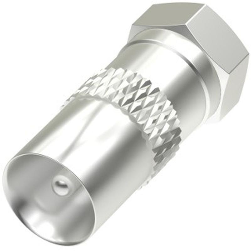 Hama Sat-Adapter F-Plug - Coax-Plug