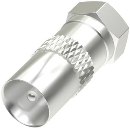 Hama Sat-Adapter F-Plug - Coax-Plug