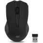 ACT Wireless Mouse USB Nano Receiver 1000 DPI Black