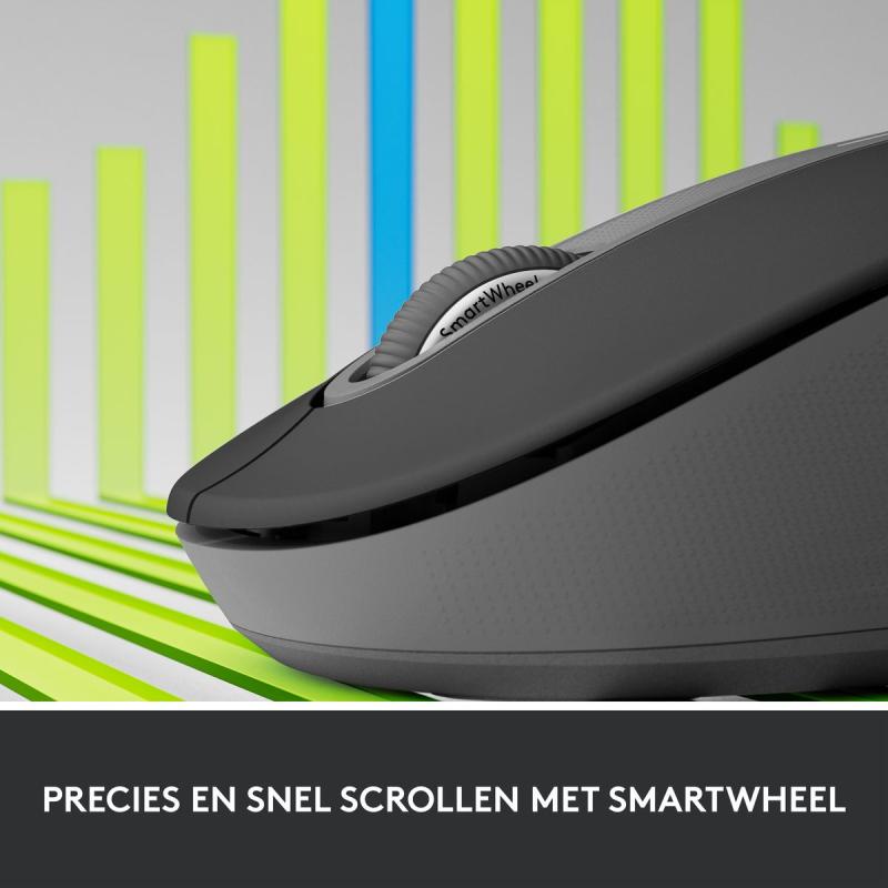 Logitech Signature M650 Wireless Mouse - Graphite - EMEA