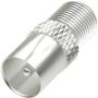 Hama Sat-Adapter F-Coupling - Coax-Plug