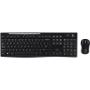 Logitech MK270 Wirel Desktop USB Black (UK)
