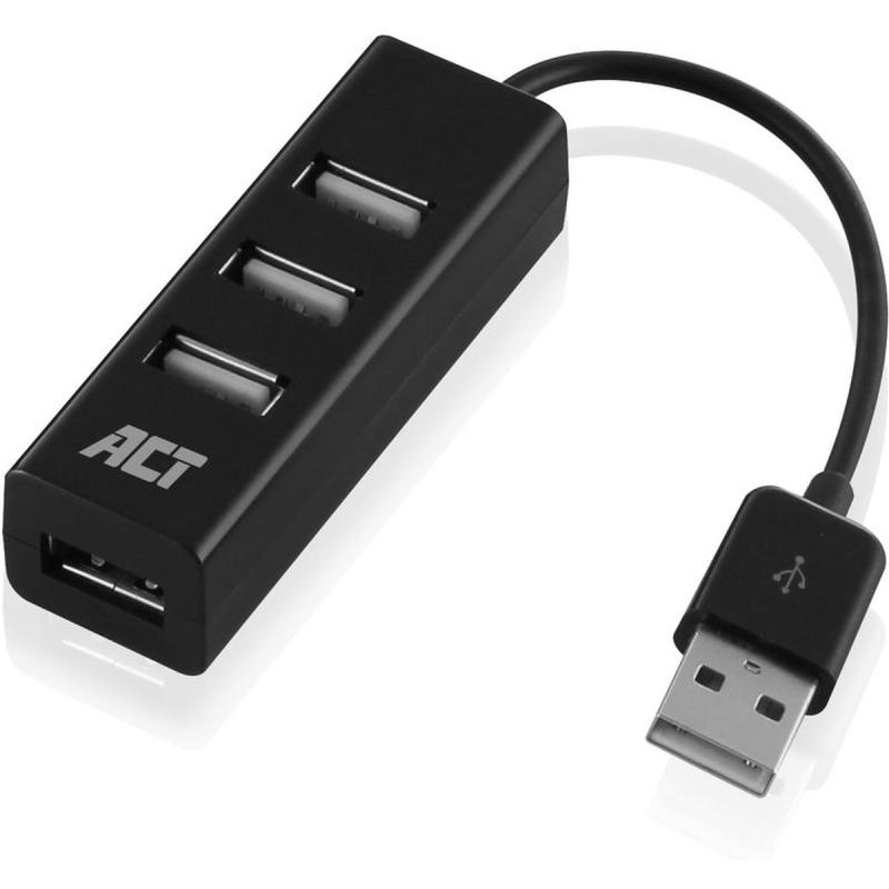 ACT USB Hub 2.0 4X USB-A Mini