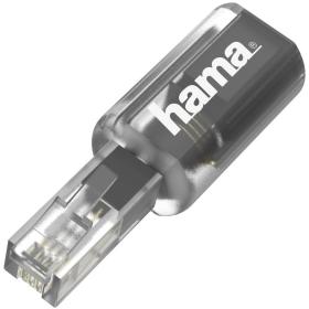 Hama Anti-Twist-Adapter Transparant/Black