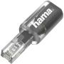 Hama Anti-Twist-Adapter Transparant/Black