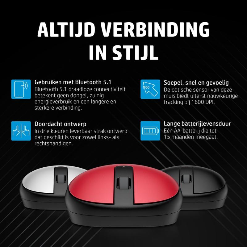 HP Acc: HP 240 BLK BT Mouse