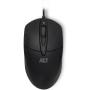 ACT Wired Optical Mouse USB Cable 1000 DPI Black