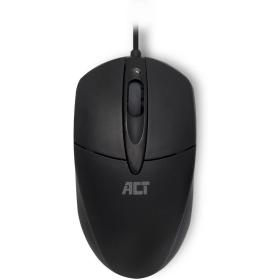 ACT Wired Optical Mouse USB Cable 1000 DPI Black