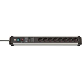 Brennenstuhl Premium Protect-Line PDU 8 Soc 3m Silver/Grey