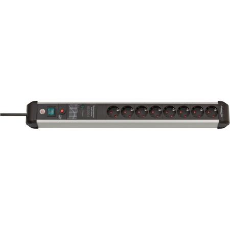 Brennenstuhl Premium Protect-Line PDU 8 Soc 3m Silver/Grey