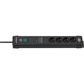 Brennenstuhl Premium-Line Power Distr Unit 4 Soc 1.8m Black