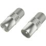 Hama Sat-Adapter-Set F-Coupling - Coax-Plug/F-Coupling - Coax-Coupling