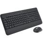 Logitech Signature MK650 Combo For Business - Graphite - Fra - Central AZERTY FR