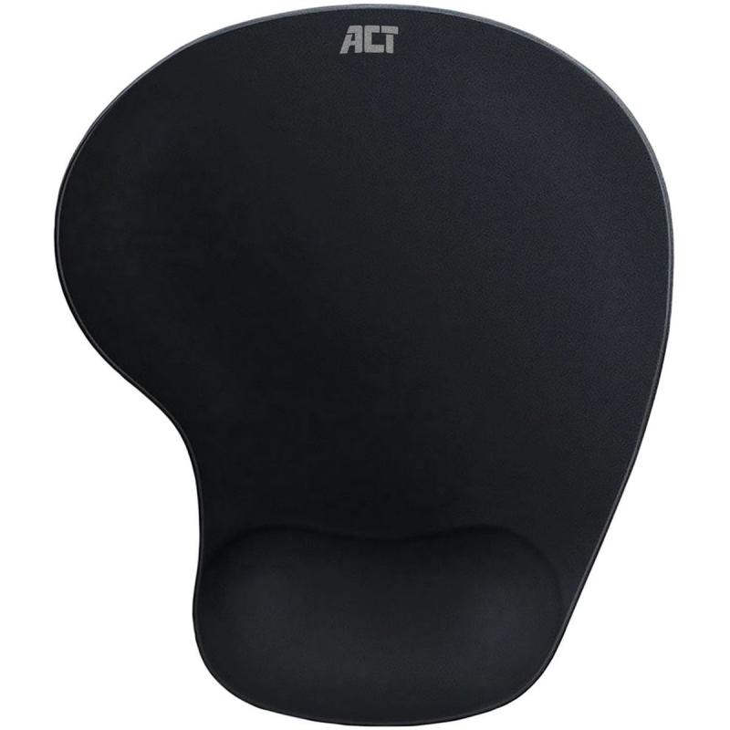 ACT Ergonomic Mouse Pad w/ Wrist Rest Black