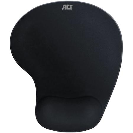 ACT Ergonomic Mouse Pad w/ Wrist Rest Black