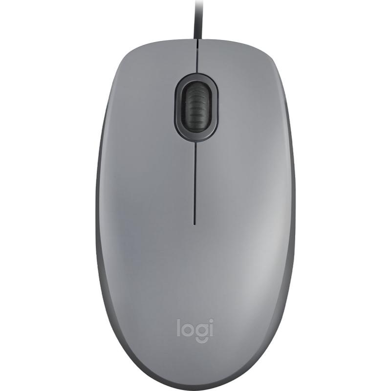 Logitech M110 Silent - Mid Grey - EMEA
