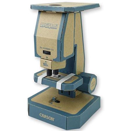 Carson Kids Optigami Build-Your-Own Microscope Kit
