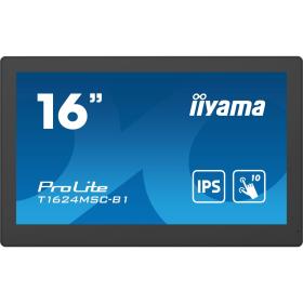 Iiyama 15 6IW LCD Projective Capacitive 10-POINTS Full HD Touch Bezel Free IPS