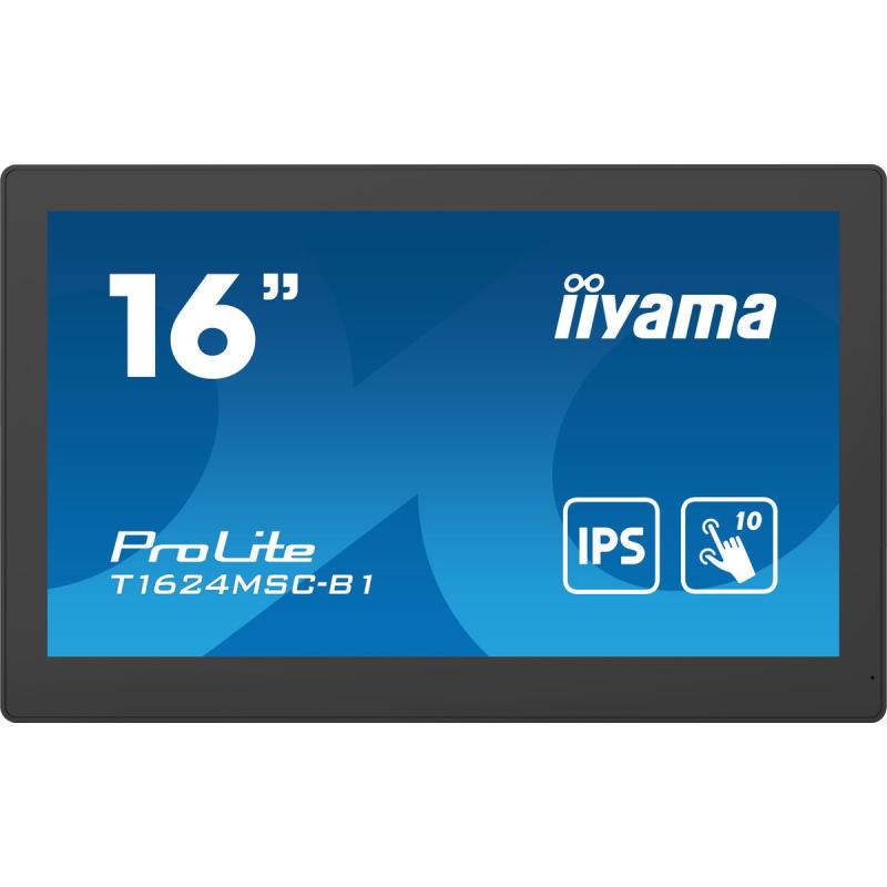 Iiyama 15 6IW LCD Projective Capacitive 10-POINTS Full HD Touch Bezel Free IPS