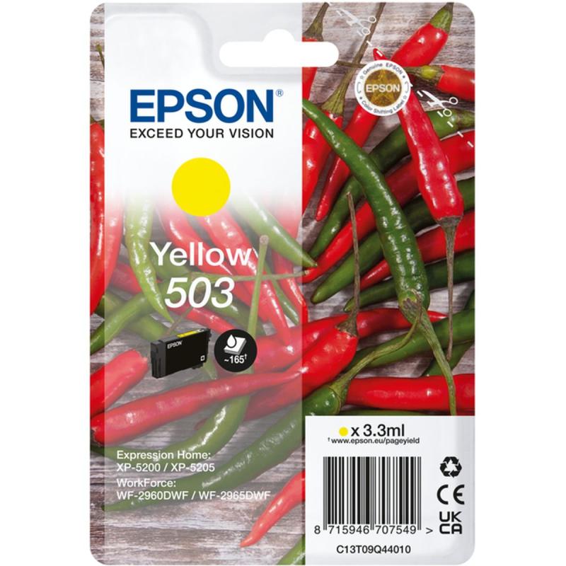 Epson Singlepack Yellow 503 Ink