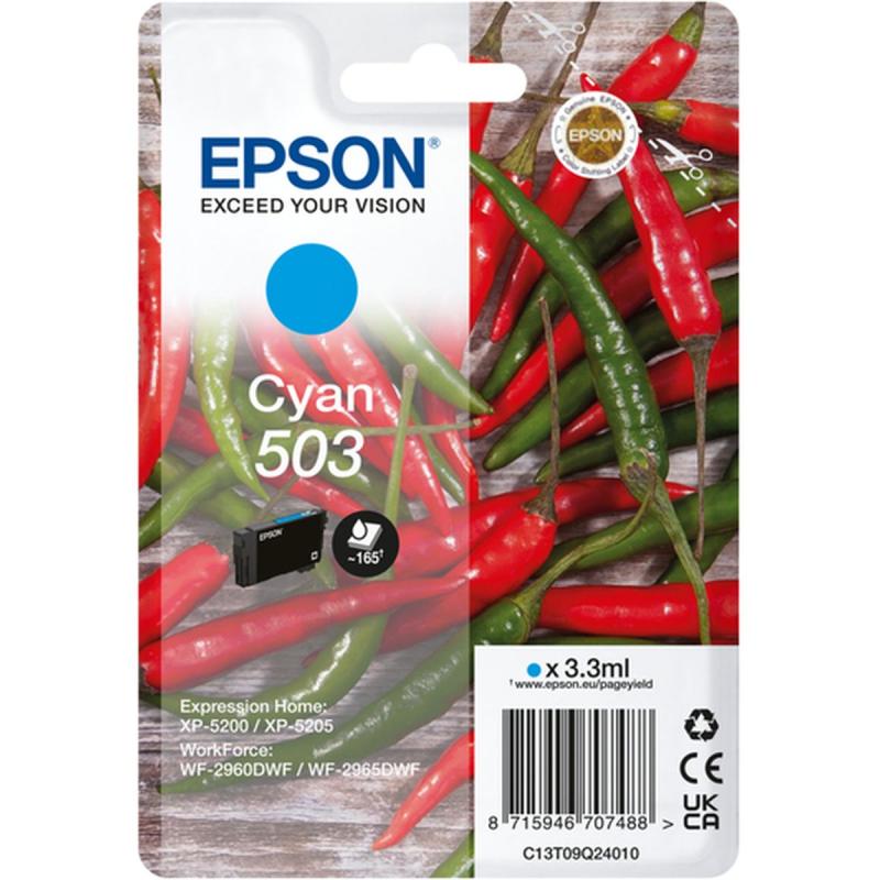 Epson Singlepack Cyan 503 Ink