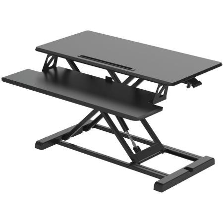 Hama In Hoogte Verstelbaar Bureauopzetstuk Van MDF (80 X 40 cm) Black