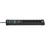 Brennenstuhl Premium-Line PDU 6 Sockets 3m Black w/ Switch And Surge Protection