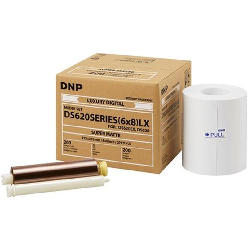 DNP Paper Super Matte 1 Roll À 200 Prints 15x20 For DS620