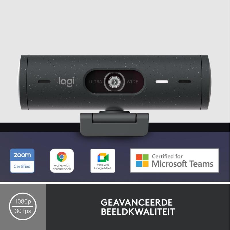 Logitech Brio 500 - Graphite - EMEA28