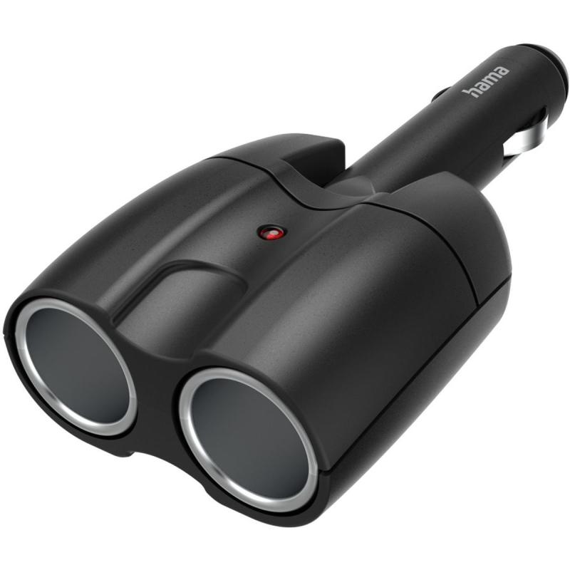 Hama 2-VOUDIGE Divider For 12V Car Charger 180 Hinged ST 12 V