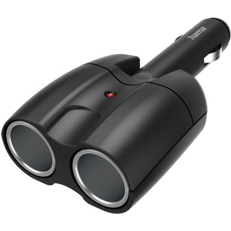 Hama 2-VOUDIGE Divider For 12V Car Charger 180 Hinged ST 12 V